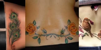 Feminine Spine Tattoos